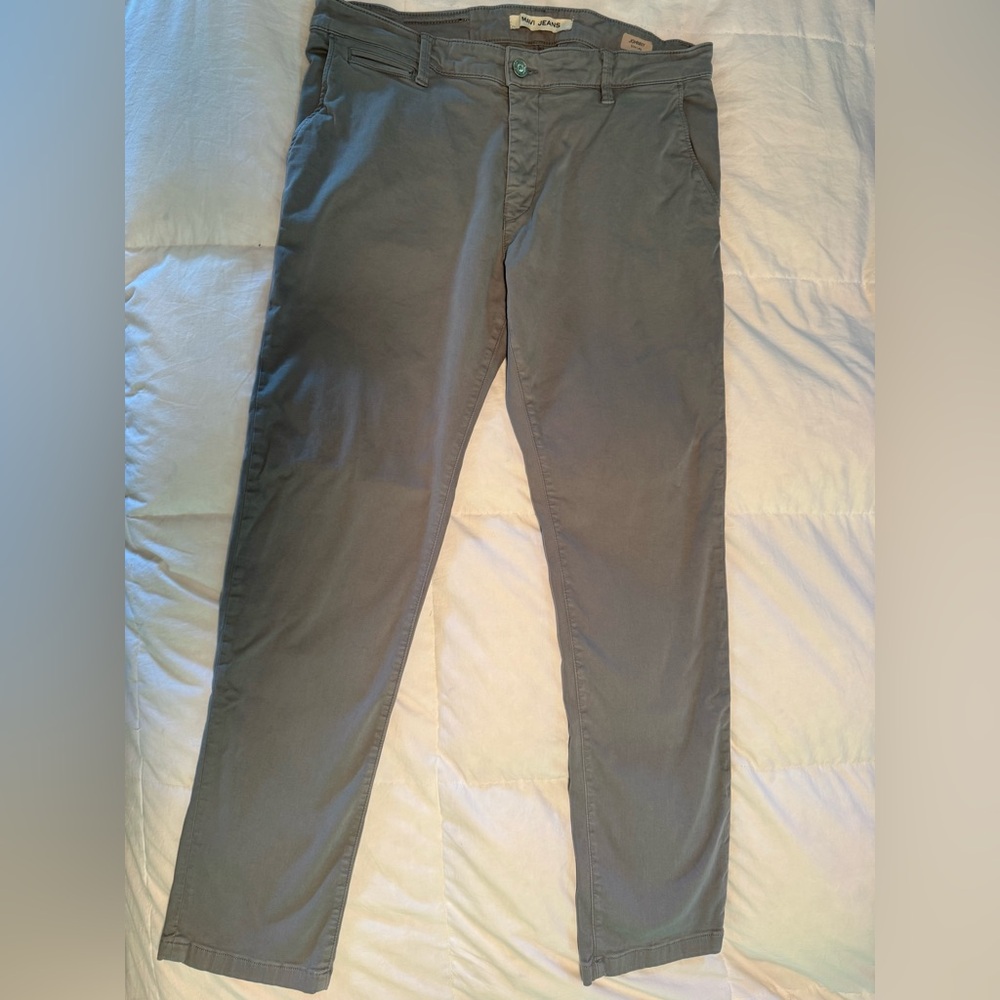 Mavi “Johnny” Shark Skin Gray - Slim Leg 36Wx32
